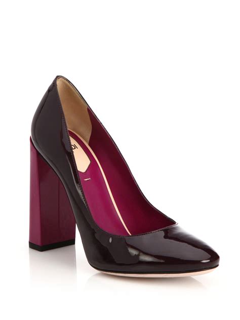 Fendi Patent Leather Pumps 